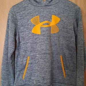Under Armour gray hoodie youth large